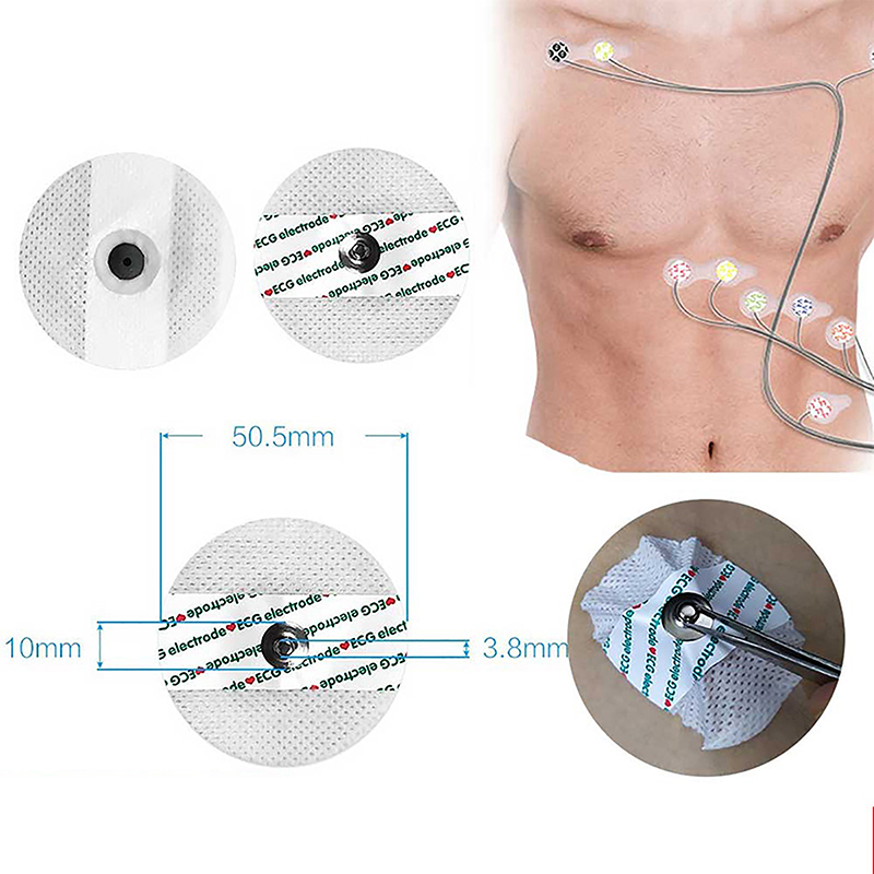 50 Buah/Tas Patch Elektroda Ak - Ecg Patch Monitor ulasan dan harga