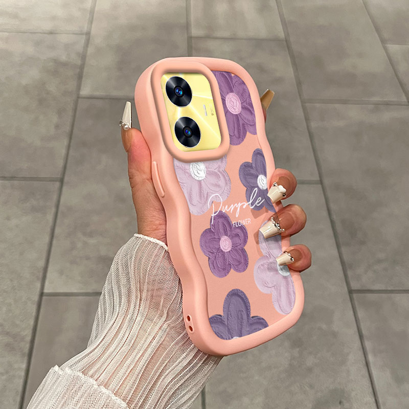 Casing Realme C55 Motif Bunga  - Realme Note 50 ulasan dan harga
