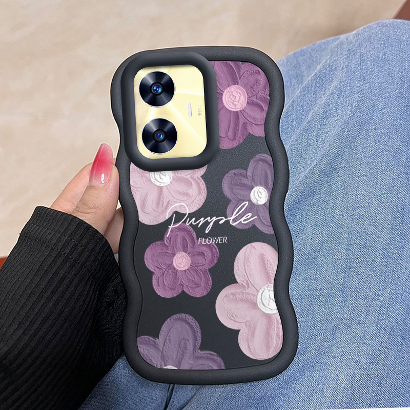 Casing Realme C55 Motif Bunga  - Realme Note 50 ulasan dan harga