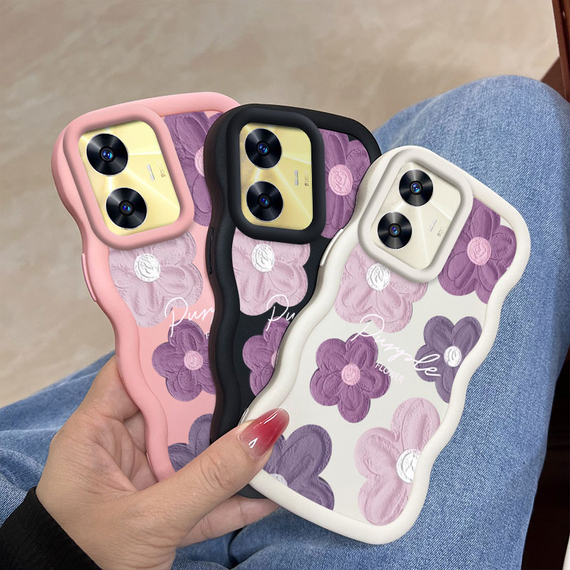 Casing Realme C55 Motif Bunga  - Realme Note 50 ulasan dan harga