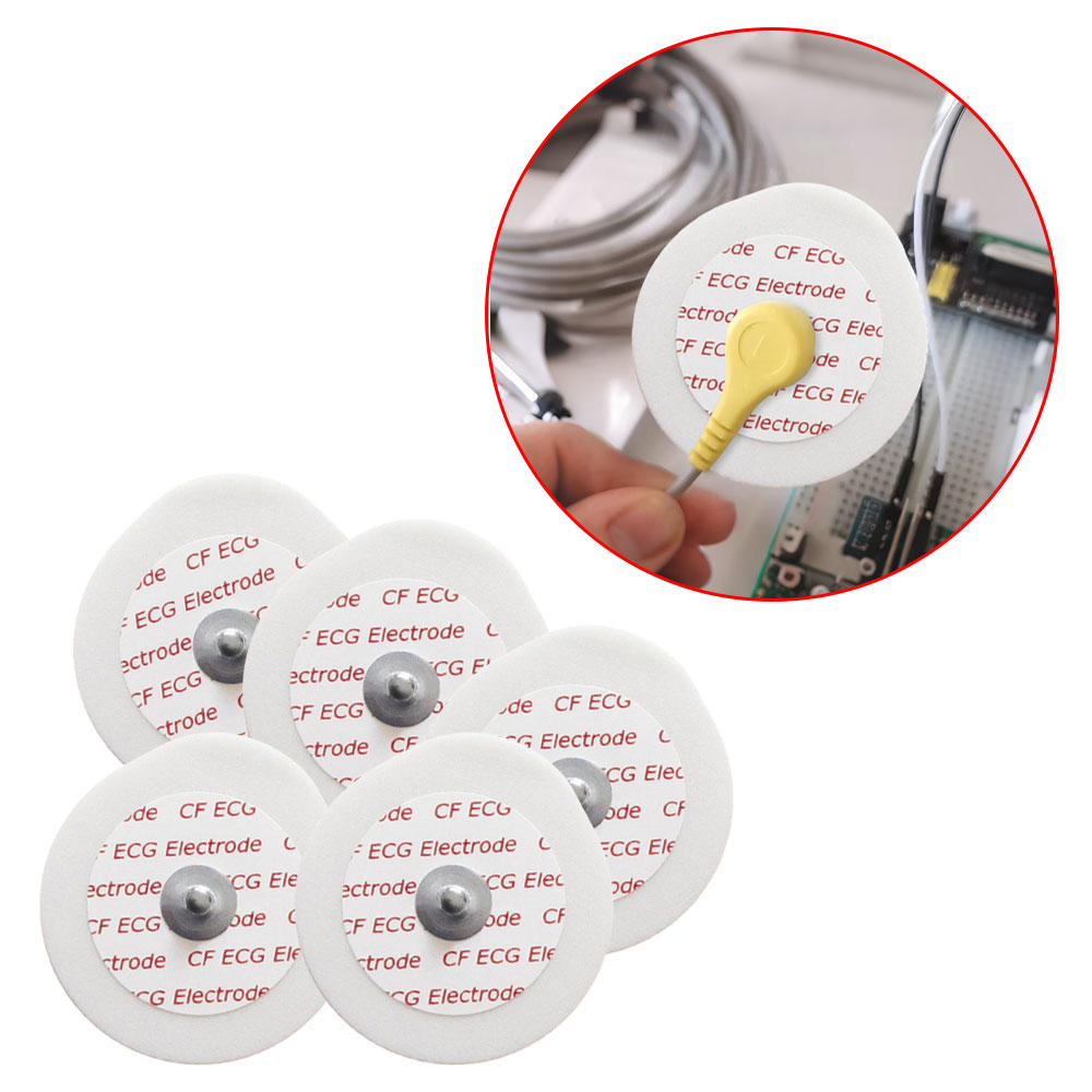 Elektroda EKG Sekali Pakai 50- - Ecg Patch Monitor ulasan dan harga