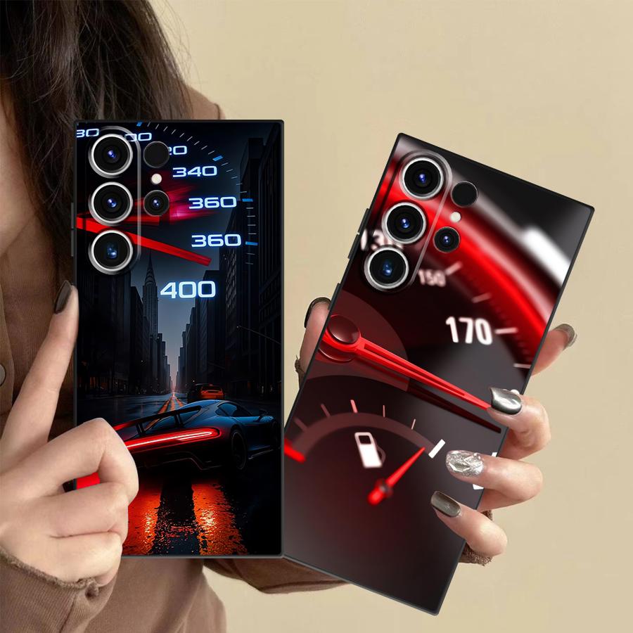 Casing Red Car Gauge untuk Sam - Samsung Galaxy S25 ulasan dan harga