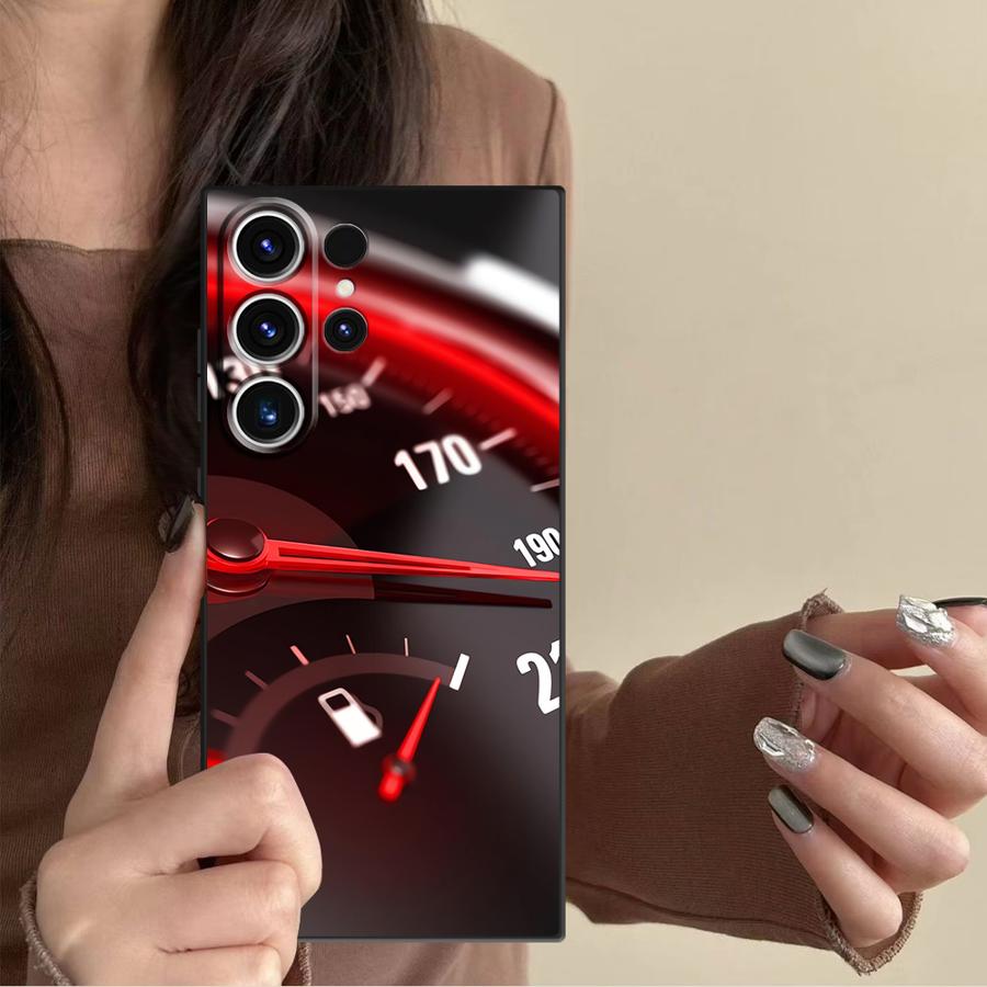Casing Red Car Gauge untuk Sam - Samsung Galaxy S25 ulasan dan harga