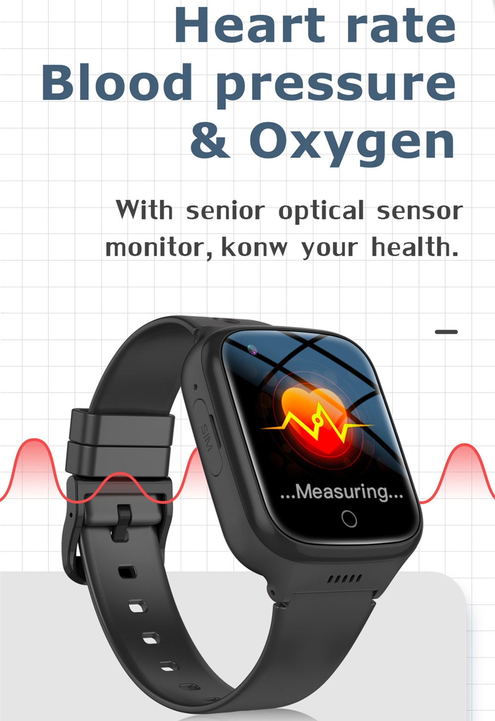 Jam Tangan Pintar Deteksi Jatu - Fall Detection Watch ulasan dan harga