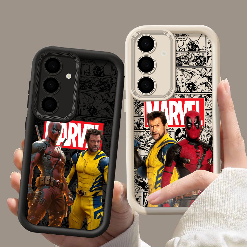 Casing Marvel Deadpool dan Wol - Samsung Galaxy S25 ulasan dan harga